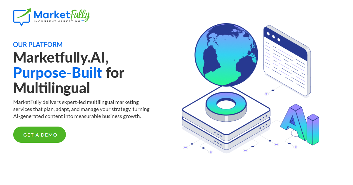 Multilingual content intelligence platform - global teams | MarketFully
